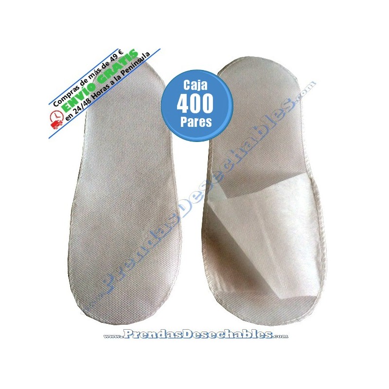 Zapatilla PP TST Blanco Abierta con Suela Blanda